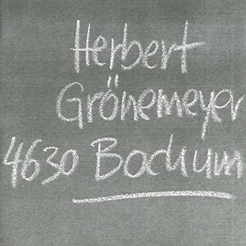 Herbert Groenemeyer - Bochum