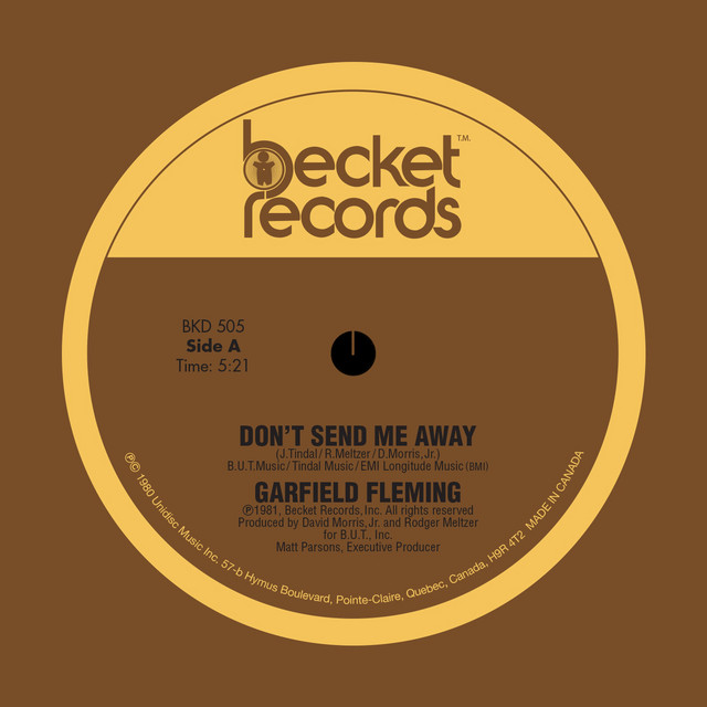 Garfield Fleming - Don't Send Me Away