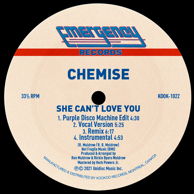 Chemise - She Can-t Love You (Purple Disco Machine Edit)