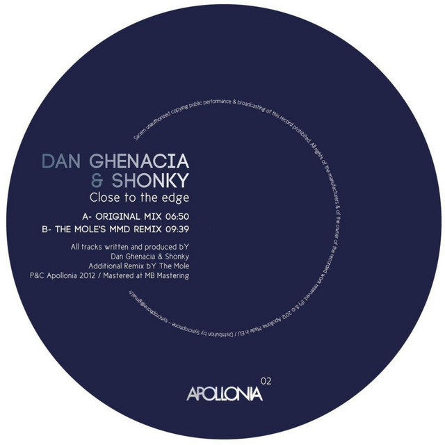 Dan Ghenacia & Shonky - Close To The Edge