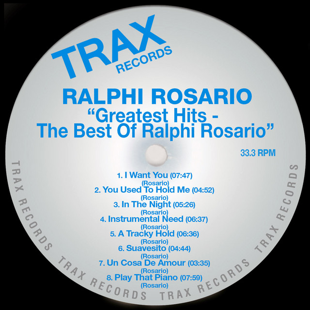 Ralphi Rosario - A Tracky Hold