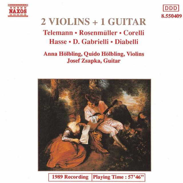 Johann Rosenmüller - Trio Nr.1 a Mi, I. Brillant et agité