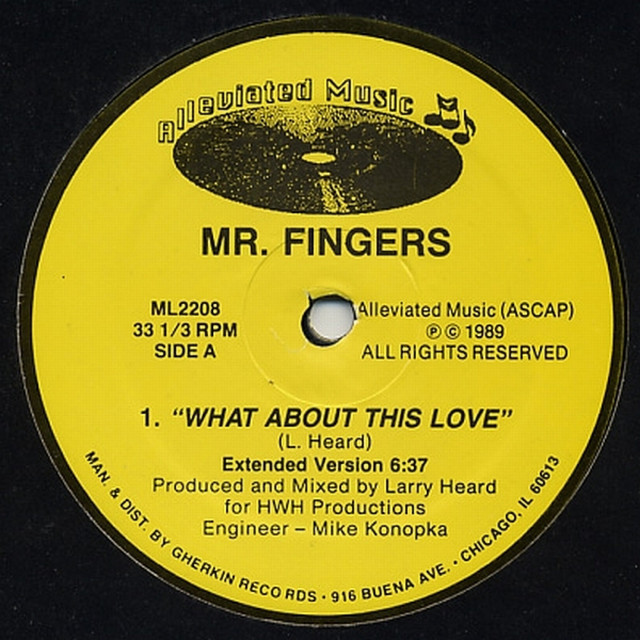 Mr. Fingers - What About This Love